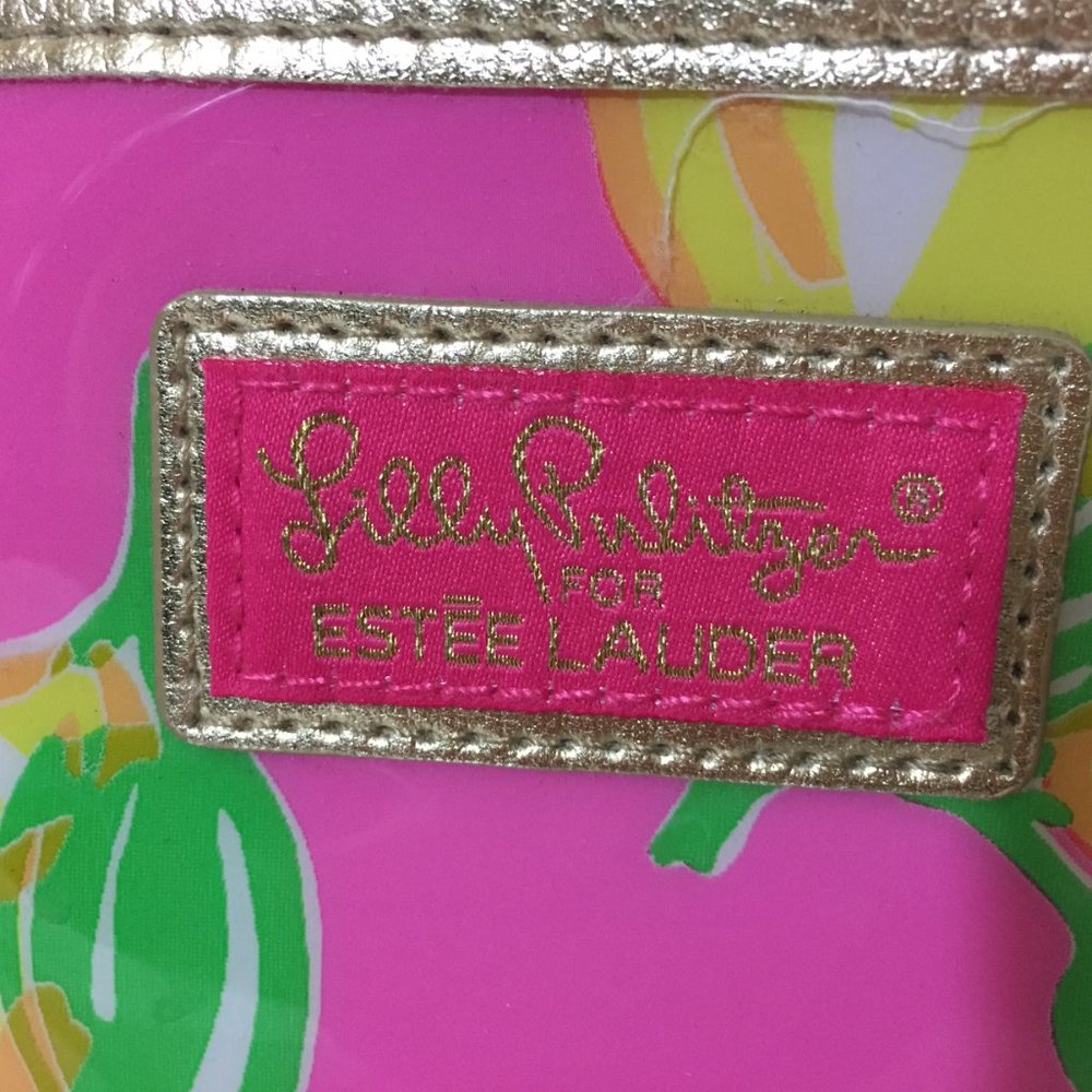 Lilly Pulitzer for Estee Lauder Lemon Cosmetic Bag - Picture 4 of 8